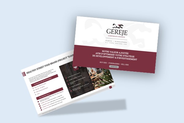 investor deck designer