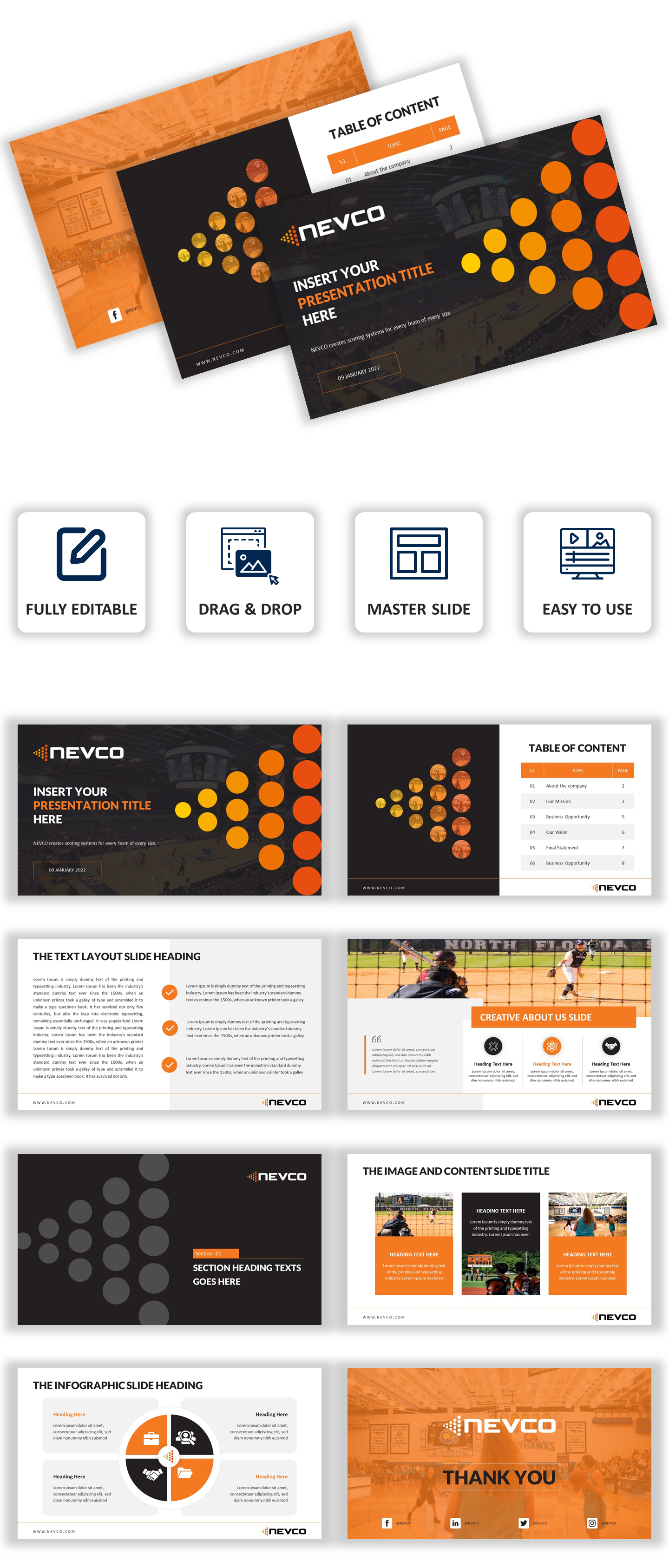 PowerPoint template design