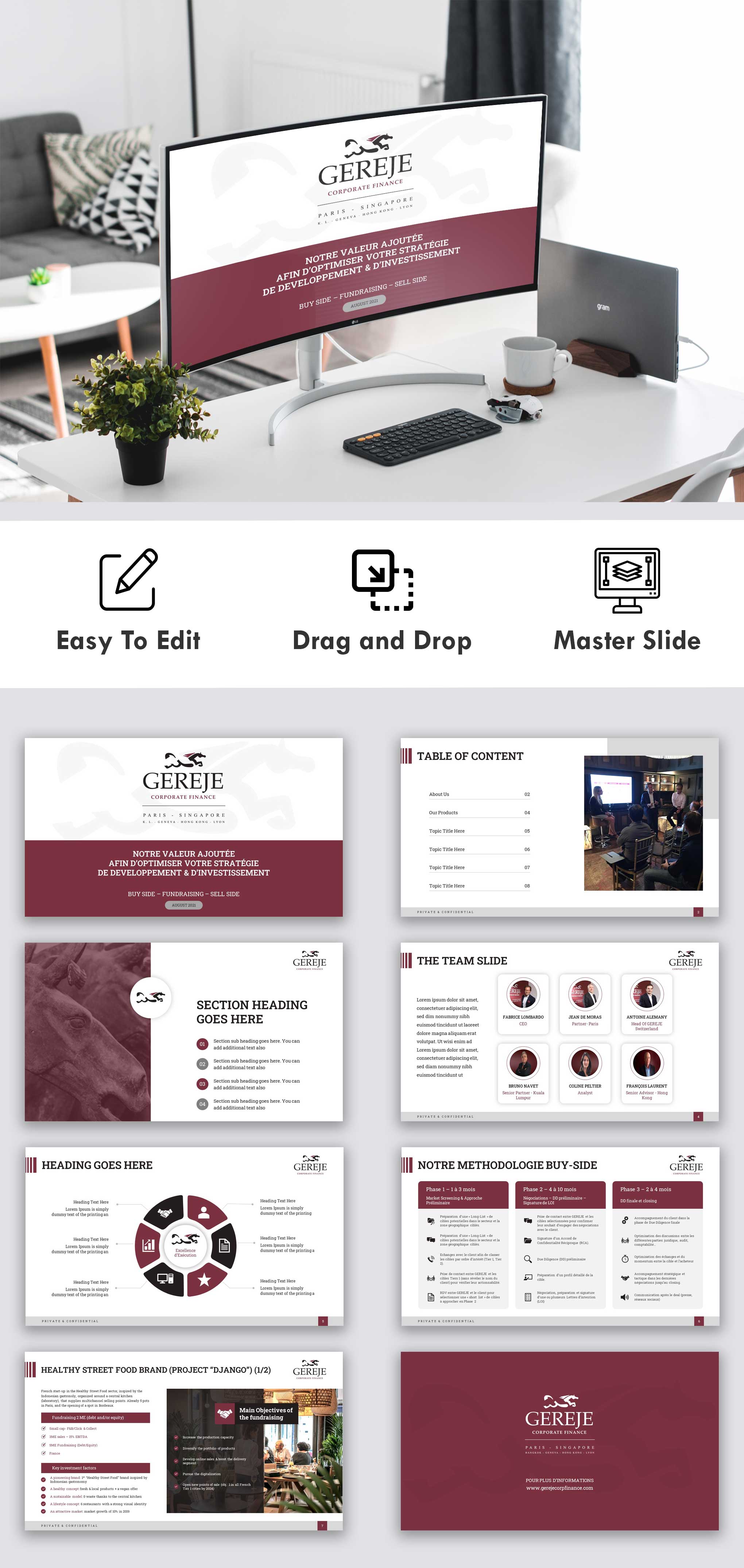 PowerPoint Financial Template Design